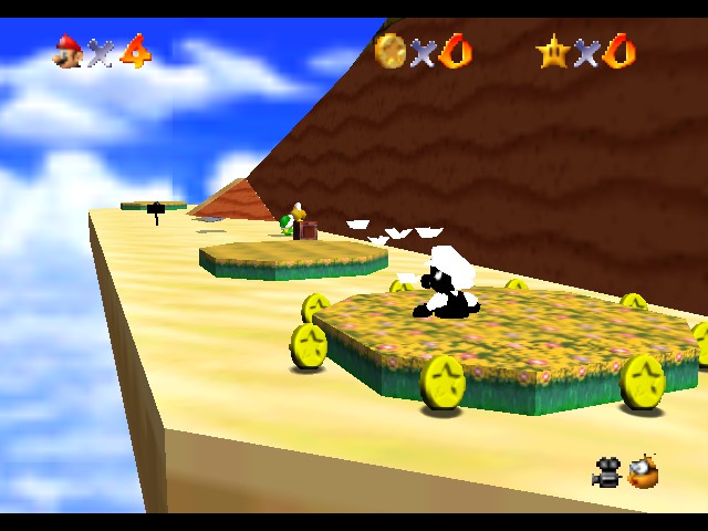Super Mario 64 and the Colorless Castle Screenshot 1